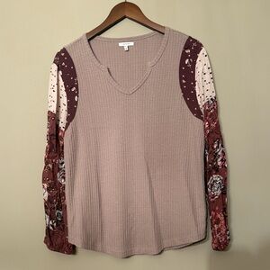 Maurices Waffle Top